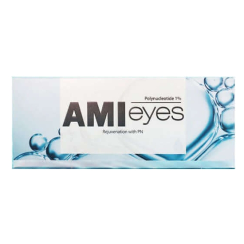 front view of AMi eyes rejuvenation with Pn