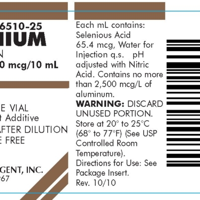 Boost your total nutrition with wholesale SELENIUM INJECTION. Each 1box contains 10 vials of Selenious acid 65.4 mcg/mL, providing a powerful supplement for intravenous solutions. Improve your health with the benefits of selenium, a crucial mineral for optimal wellness.